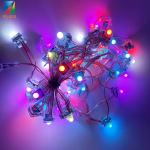 DC12V RGB WS2811 IP68 Waterproof LED Module 12mm Square LED String Pixel Point Lights for Outdoor Use for sale