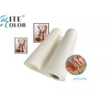 Waterproof Polyester Artist Canvas Roll / Inkjet Digital Printing Blank Canvas Roll