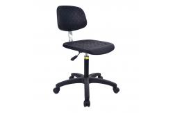 China PU Foam Esd Lab Chairs Anti Static Backrest Round Foot supplier