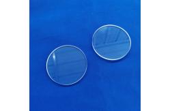 China Uv Optical Quartz Glass Crystal Plate Transparent Thin 100mm supplier