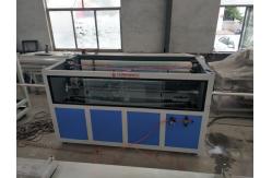 China Polyethylene Customizable Plastic Pipe Extrusion Line OMRON Temperature Controller supplier