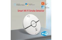 China Battery 2.4Ghz Wifi Wifi Smoke Detector supplier