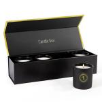 Votive Candles Gift Paper Boxes Set with Custom Shape Luxury Candle Gift Packaging Box for sale