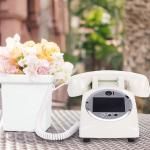 White Video Guest Book Plastic USB Compatible Phone Guestbook For Showers