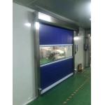High Performance PVC Fabric Rolling Up Door Rapid Automatic