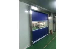 China High Performance PVC Fabric Rolling Up Door Rapid Automatic supplier