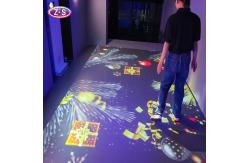 China Hospitality Engagement Solution Interactive Floor Projector For Hotels Restaurant supplier