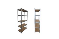 China Tools Equipment Storage 5 Tier Boltless Shelving With MDF Board supplier