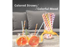 China Disposable Biodegradable Paper Drinking Straws Strong Drinking Paper Straws supplier