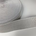 White Color Replacement Webbing For Outdoor Chairs Anti - Wrinkle 2 Inch Width for sale