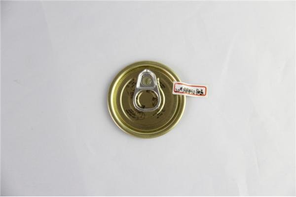 Environmental round tinplate Easy Open Tin Can Lid / End durable