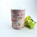 Custom Labeling Milk Powder Cannabis Tin Food Packaging Can With Plastic Lid