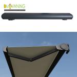 Retractable Full Cassette Electric Awning With Remote Control LED Light