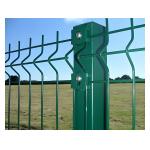 1530MM High 3D Welded Wire Fence , PVC Coated Welded Mesh Fencing