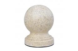 China Luminous Stone Bollards Ball Car Parking Lot Road Blocking Special Shaped Ornam supplier