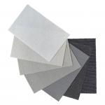 18% Polyester 66% PVC 16% Linen Solar Mesh Polyester Sunscreen Fabric For Office for sale