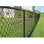 60x60mm Pvc Coated Galvanized Chain Link Fence Fabric For Security for sale