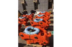 China Hydraulic Excavator Quick Coupler Steel Material For Exchange Accessories supplier