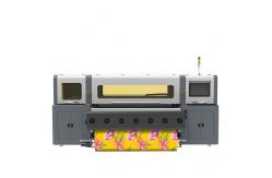 China CMYK 1.8m Cotton Belt Fedar Sublimation Printer 3200dpi supplier