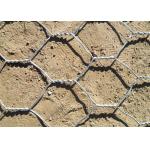 80x100mm Gabion Wire Mesh  For Slope Protection / PVC Coated Filled Gabion Baskets for sale