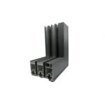 Anodized Aluminium Window Extrusions Profiles With Terminal Strip
