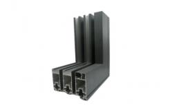 China Anodized Aluminium Window Extrusions Profiles With Terminal Strip supplier