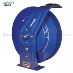 Metal Retractable Hose Reel Multi Positional Guide Arm Facilitates Ceiling / Wall / Floor Mount hose reels for sale