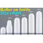 30ml 50ml 60ml Refillable empty Essential Oils Perfume Roll on Bottle Plastic Roller on Bottle with Plastic Roller ball for sale