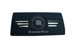 China Textile Pants Custom Leather Labels Eco Friendly Washable Long Durability supplier