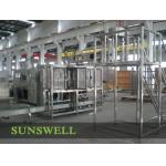 2000BPH 5 Gallon Water Filling Machine , Barrel Washing Filling Capping Machine for sale