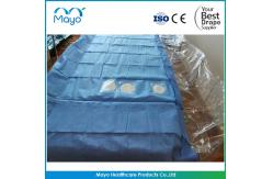 China Angio General Surgery Drapes Pad With Four Transparent Holes supplier