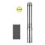 Plastic Imperller Solar Water Motor Pump , Super Solar Water Irrigation System for sale