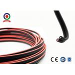 Strong Toughness Twin Core Solar Cable 99.9% High Purity Oxygen Free Copper for sale