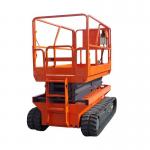 200kg 4m-6m Crawler Scissor Lift Hydraulic Self Propelled Lifting Platform for sale