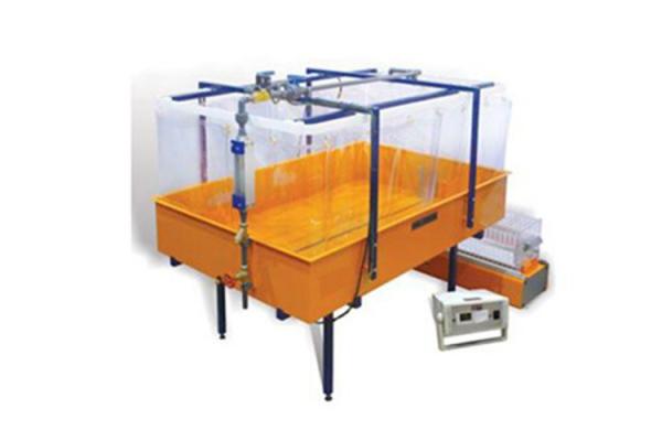 RAINFALL HYDROGRAPHS DEMONSTRATION CAPABILITIES Fluid Mechanics Lab Equipment