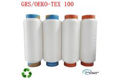 China GRS Certified Dope Dyed Polyester Filament Yarn 150D/48F With OEKO TEX 100 supplier