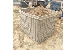 China 0.61x0.61m Military Sand Barriers Heavy Galvanized Wire Mesh supplier