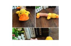 China 20cm short fabric chewing dog toy with sounding balloon for training supplier
