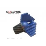 API 2 3/8'' Thread Blue Color 165mm 3 Wings Drag Bits For Water Well Drilling for sale