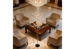 China 1.2m Tree-shaped LED Decorative Lights, 432 Warm White LEDs & 230 Clear Decorative Beads, 12V 9W, Eco-friendly Energy-saving, Suitable for Luxury Hotel/Home/Commercial Use, MOQ 500 Pcs supplier