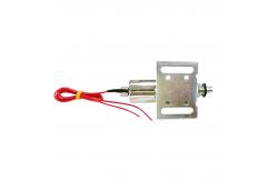China Round Pipe 47 Ω 12.2w 24V Push Pull Solenoid supplier