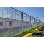 Powder Coated Wire Mesh Fence Panels Security Welded 358 Prison Mesh Fencing for sale