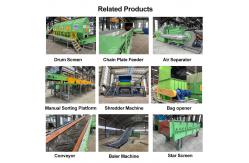 China High Efficiency Waste Air Separator Municipal Refuse Sorting Machine supplier