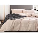 Washable Linen Cotton Luxury Sheet Sets 4Pcs Lightweight Customized For Hotel for sale