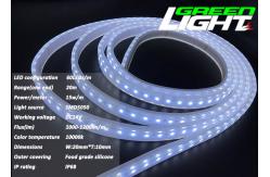 China 1630lum 220V 17W/M LED Flexible Strip Lights Anti Explosive RGB SMD2835 supplier
