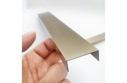 China Manufacturer U Profile 304 Stainless Steel Tile Trim U Metal Shape supplier
