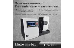 China Plastic Pipes Transparency Meter PET Sheet Haze Meter With Free PC Software supplier