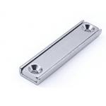 NdFeB Neodymium Rectangular Pot Magnets with Counter Bore for sale