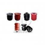 10000 API Standard Rubber Top and Bottom Cementing Plug 4 1/2'' 14.14-20 9.50-11.60mm for Oilfield Cementing for sale