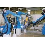 Yaskawa SP165 Spot Welding Robot Arm With AOTA Welder Payload 165kg Reach 2702mm